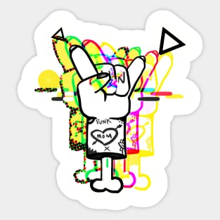 Rock On Sticker